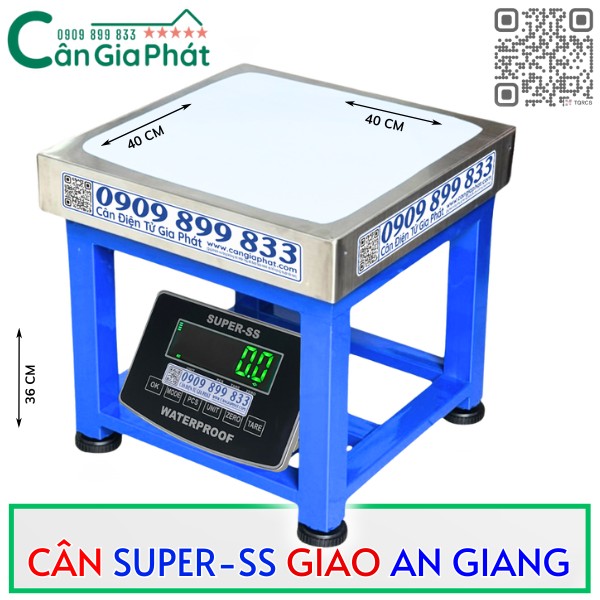 Giao cân điện tử cân trứng gà vịt cho chị Loan ở Giồng Riềng, An Giang